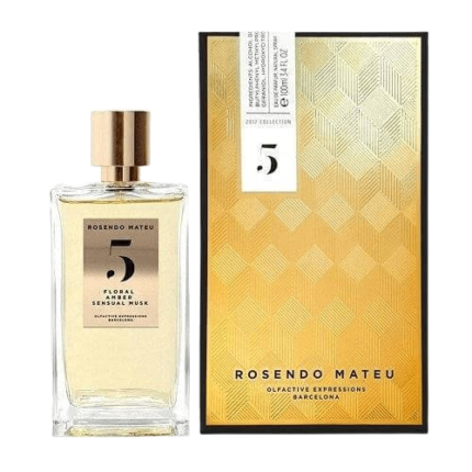 ROSENDO MATEU NO.5 FLORAL AMBER SENSUAL MUSK EDP 100 ML